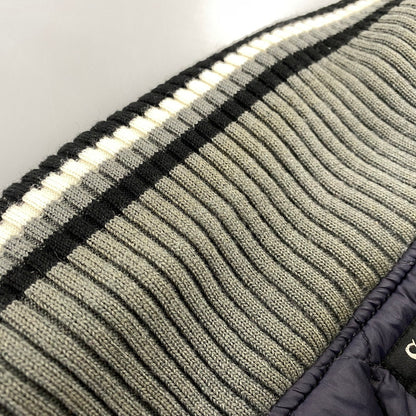【中古品】【メンズ】 SCHOTT ショット 3132041 ELBOW PATCH SWITCHING STADIUM JACKET スタジアム ジャケット アウター 145-260704-kh-11-izu サイズ：XL カラー：グレー×ブラック 万代Net店