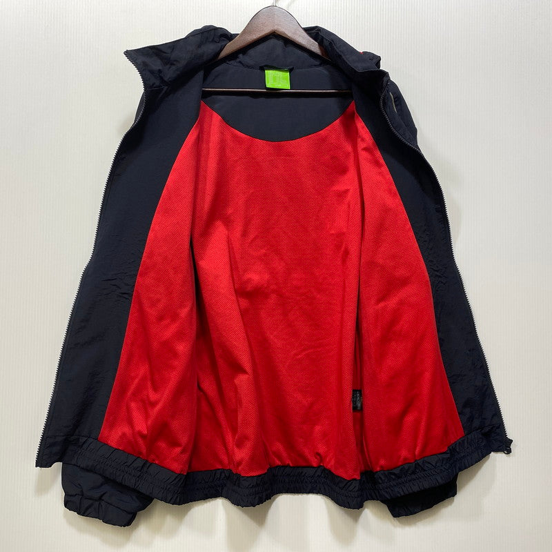 【中古品】【メンズ】 FTC エフティーシー × HUF ハフ REFLECTIVE PIPING TRACK JACKET HUFTCJ01 リフレクティブ パイピング トラックジャケット 142-260719-as-12-izu サイズ：L カラー：ネイビー 万代Net店