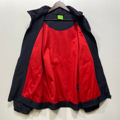 【中古品】【メンズ】 FTC エフティーシー × HUF ハフ REFLECTIVE PIPING TRACK JACKET HUFTCJ01 リフレクティブ パイピング トラックジャケット 142-260719-as-12-izu サイズ：L カラー：ネイビー 万代Net店