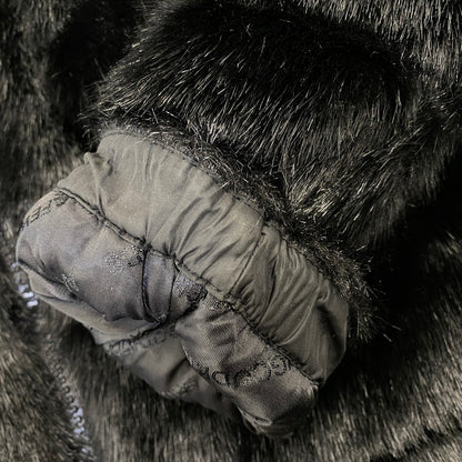【中古品】【メンズ】 A FEW GOOD KIDS ア フュー グッド キッズ FAKE FUR BLOUSON JACKET フェイク ファー ブルゾン ジャケット アウター 142-260704-kh-13-izu サイズ：M カラー：ブラック 万代Net店