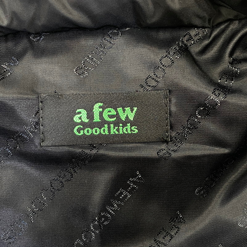 【中古品】【メンズ】 A FEW GOOD KIDS ア フュー グッド キッズ FAKE FUR BLOUSON JACKET フェイク ファー ブルゾン ジャケット アウター 142-260704-kh-13-izu サイズ：M カラー：ブラック 万代Net店