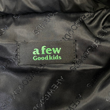 【中古品】【メンズ】 A FEW GOOD KIDS ア フュー グッド キッズ FAKE FUR BLOUSON JACKET フェイク ファー ブルゾン ジャケット アウター 142-260704-kh-13-izu サイズ：M カラー：ブラック 万代Net店