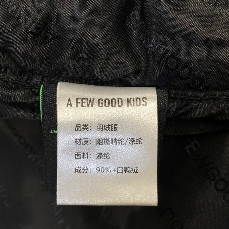 【中古品】【メンズ】 A FEW GOOD KIDS ア フュー グッド キッズ FAKE FUR BLOUSON JACKET フェイク ファー ブルゾン ジャケット アウター 142-260704-kh-13-izu サイズ：M カラー：ブラック 万代Net店