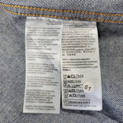 【中古品】【メンズ】 Calvin klein Jeans カルバンクラインジーンズ RELAXED BOXY SHORT DENIM SHIRT J30J324868 ショートデニムシャツ 半袖 141-260707-as-01-izu サイズ：L カラー：インディゴ 万代Net店