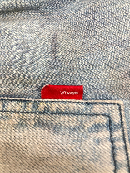 【中古品】【メンズ】 WTAPS ダブルタップス 12AW ALLMAN 122GWDT-SHM07 オールマン デニム ウエスタン シャツ トップス 142-260807-SH-06-hon サイズ：S カラー：ライトブルー 万代Net店