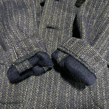【中古品】【メンズ】 BROWNS BEACH JACKET ブラウンズビーチ WOOL COTTON PEA COATBBJ7-007 ウール コットン ピーコート 145-260628-as-31-izu サイズ：40 カラー：ネイビー 万代Net店