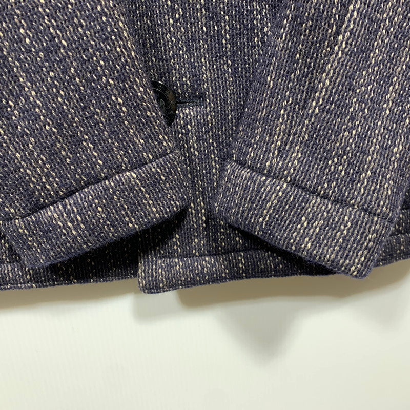 【中古品】【メンズ】 BROWNS BEACH JACKET ブラウンズビーチ WOOL COTTON PEA COATBBJ7-007 ウール コットン ピーコート 145-260628-as-31-izu サイズ：40 カラー：ネイビー 万代Net店