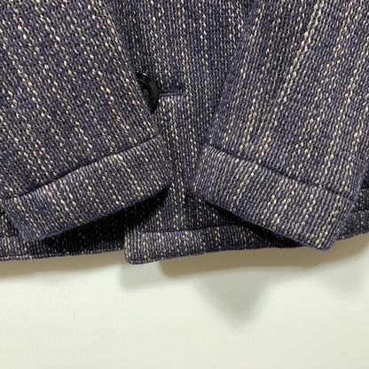 【中古品】【メンズ】 BROWNS BEACH JACKET ブラウンズビーチ WOOL COTTON PEA COATBBJ7-007 ウール コットン ピーコート 145-260628-as-31-izu サイズ：40 カラー：ネイビー 万代Net店
