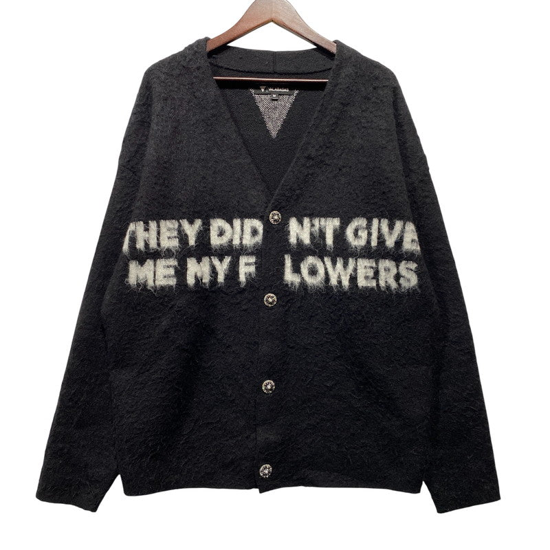 【中古品】【メンズ】 VALABASAS ヴァラバサス GARDEN MOHAIR SWEATER ガーデン モヘア セーター トップス 長袖 142-260626-ya-08-izu サイズ：M カラー：ブラック 万代Net店