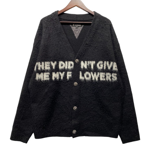 【中古品】【メンズ】 VALABASAS ヴァラバサス GARDEN MOHAIR SWEATER ガーデン モヘア セーター トップス 長袖 142-260626-ya-08-izu サイズ：M カラー：ブラック 万代Net店