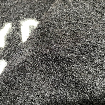 【中古品】【メンズ】 VALABASAS ヴァラバサス GARDEN MOHAIR SWEATER ガーデン モヘア セーター トップス 長袖 142-260626-ya-08-izu サイズ：M カラー：ブラック 万代Net店