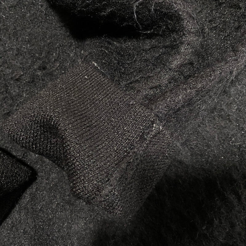 【中古品】【メンズ】 VALABASAS ヴァラバサス GARDEN MOHAIR SWEATER ガーデン モヘア セーター トップス 長袖 142-260626-ya-08-izu サイズ：M カラー：ブラック 万代Net店