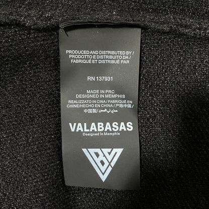 【中古品】【メンズ】 VALABASAS ヴァラバサス GARDEN MOHAIR SWEATER ガーデン モヘア セーター トップス 長袖 142-260626-ya-08-izu サイズ：M カラー：ブラック 万代Net店