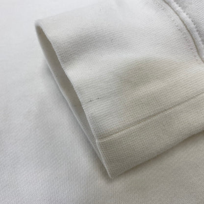 【中古品】【メンズ】 FEAR OF GOD ESSENTIALS フィア オブ ゴッド エッセンシャルズ RUBBER CENTER LOGO HOODED SWEATSHIRT フーデッド スウェットシャツ パーカー 142-260703-kh-11-izu サイズ：M カラー：ホワイト 万代Net店