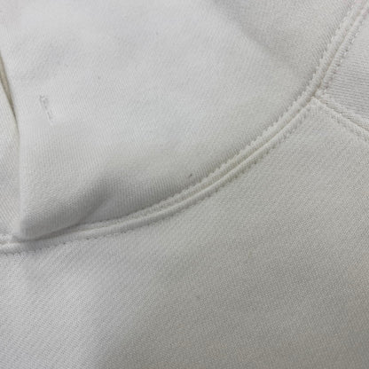 【中古品】【メンズ】 FEAR OF GOD ESSENTIALS フィア オブ ゴッド エッセンシャルズ RUBBER CENTER LOGO HOODED SWEATSHIRT フーデッド スウェットシャツ パーカー 142-260703-kh-11-izu サイズ：M カラー：ホワイト 万代Net店