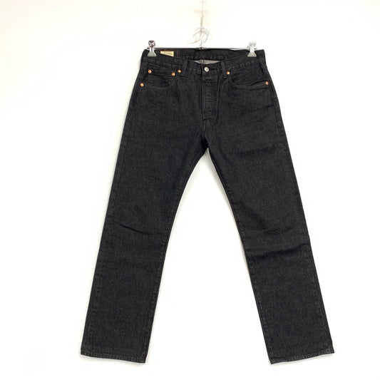 【中古美品】【メンズ】 LEVI'S PREMIUM リーバイス プレミアム PC9-00501-3654 BIG E セルビッチ 先染め DENIM PANTS デニム パンツ ズボン ボトムス 158-260712-ya-07-izu サイズ：33×30 カラー：ブラック 万代Net店