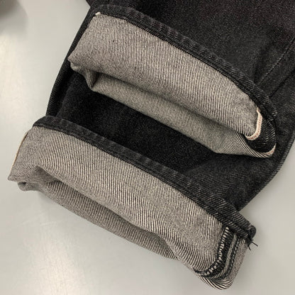 【中古美品】【メンズ】 LEVI'S PREMIUM リーバイス プレミアム PC9-00501-3654 BIG E セルビッチ 先染め DENIM PANTS デニム パンツ ズボン ボトムス 158-260712-ya-07-izu サイズ：33×30 カラー：ブラック 万代Net店