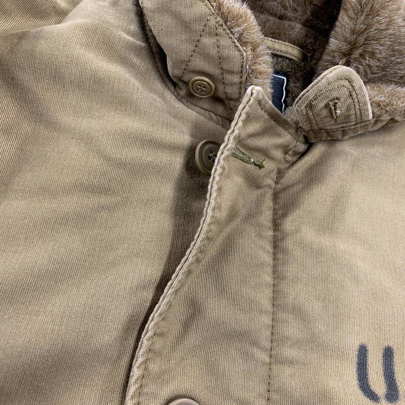 【中古品】【メンズ】 ALPHA INDUSTRIES アルファ インダストリーズ 20521-414 N-1 DECK JACKET デッキジャケット アウター 145-260809-ya-10-izu サイズ：XL カラー：カーキ 万代Net店
