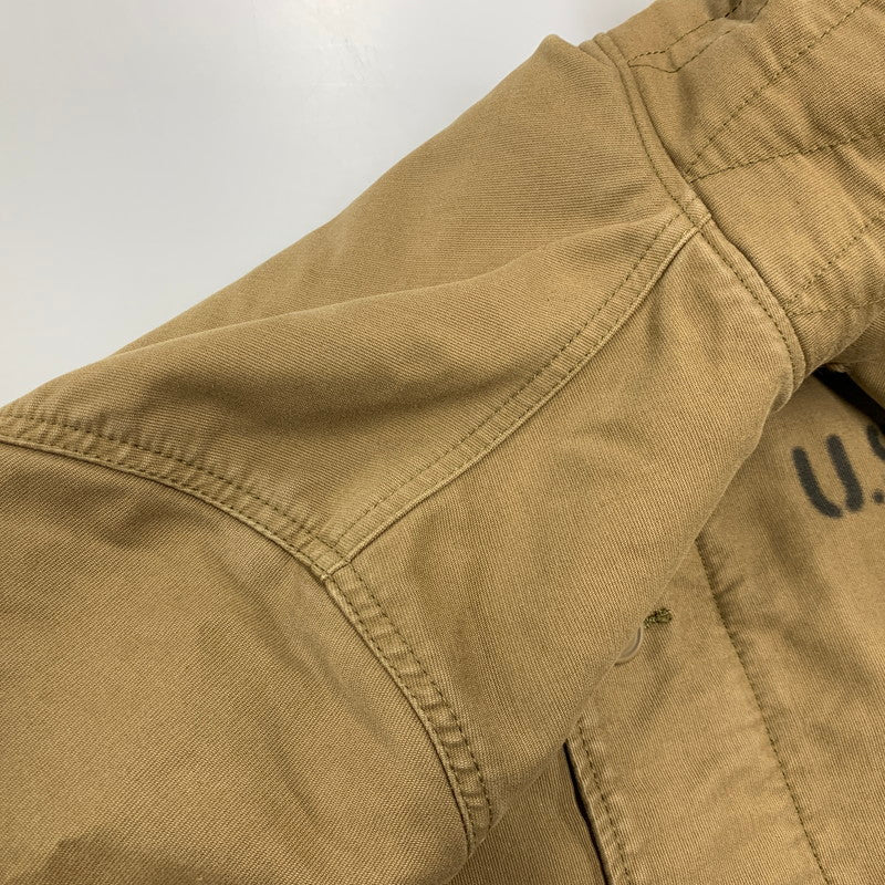 【中古品】【メンズ】 ALPHA INDUSTRIES アルファ インダストリーズ 20521-414 N-1 DECK JACKET デッキジャケット アウター 145-260809-ya-10-izu サイズ：XL カラー：カーキ 万代Net店