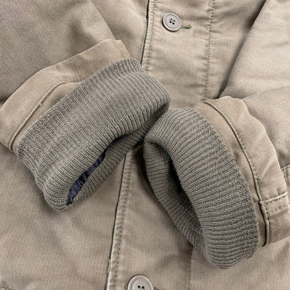 【中古品】【メンズ】 ALPHA INDUSTRIES アルファ インダストリーズ 20521-414 N-1 DECK JACKET デッキジャケット アウター 145-260809-ya-10-izu サイズ：XL カラー：カーキ 万代Net店
