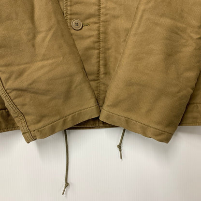 【中古品】【メンズ】 ALPHA INDUSTRIES アルファ インダストリーズ 20521-414 N-1 DECK JACKET デッキジャケット アウター 145-260809-ya-10-izu サイズ：XL カラー：カーキ 万代Net店