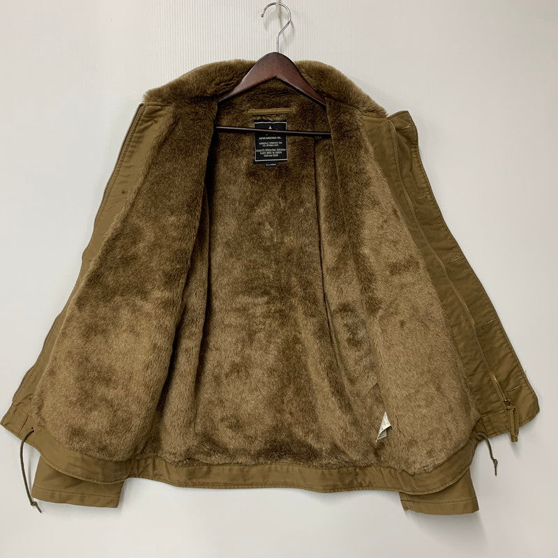 【中古品】【メンズ】 ALPHA INDUSTRIES アルファ インダストリーズ 20521-414 N-1 DECK JACKET デッキジャケット アウター 145-260809-ya-10-izu サイズ：XL カラー：カーキ 万代Net店