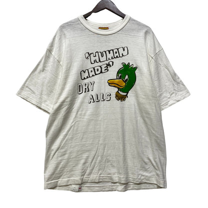 【中古品】【メンズ】 HUMAN MADE ヒューマンメード H10604 DRY ALLS GRAPHIC TEE ドライ オールズ グラフィック Tシャツ トップス 142-260704-kh-09-izu サイズ：2XL カラー：ホワイト 万代Net店