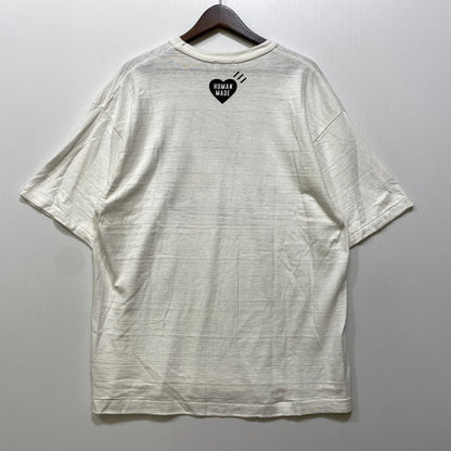 【中古品】【メンズ】 HUMAN MADE ヒューマンメード H10604 DRY ALLS GRAPHIC TEE ドライ オールズ グラフィック Tシャツ トップス 142-260704-kh-09-izu サイズ：2XL カラー：ホワイト 万代Net店