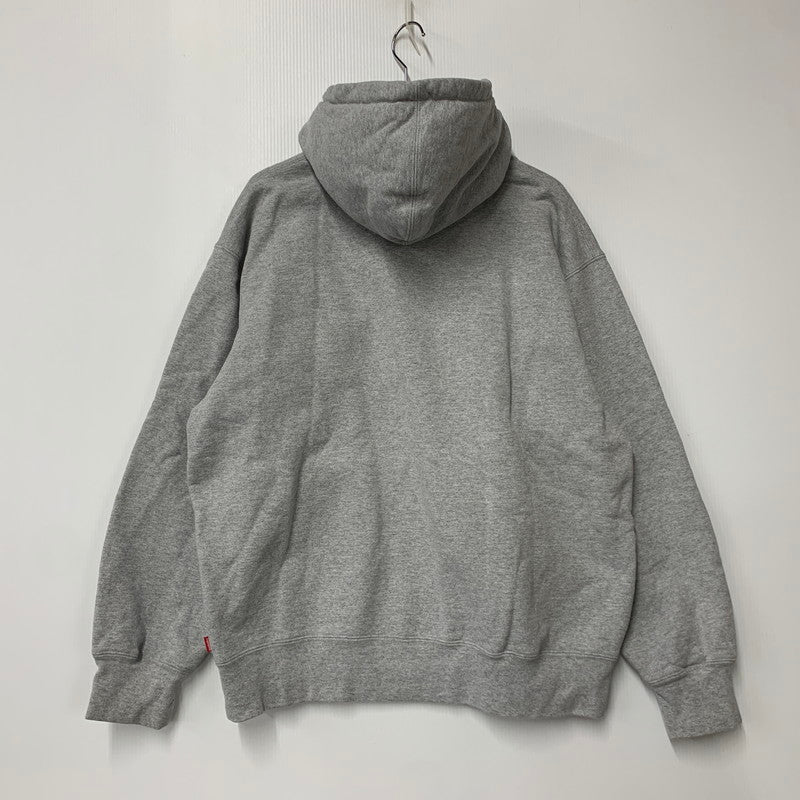 【中古品】【メンズ】 SUPREME シュプリーム 20AW SMALL BOX FACEMASK ZIP UP HOODED SWEATSHIRT スモール ボックス フェイスマスク ジップ アップ フーデッド スウェットシャツ トップス 長袖 149-260711-cs-08-izu サイズ：L カラー：HEATHER GREY 万代Net店