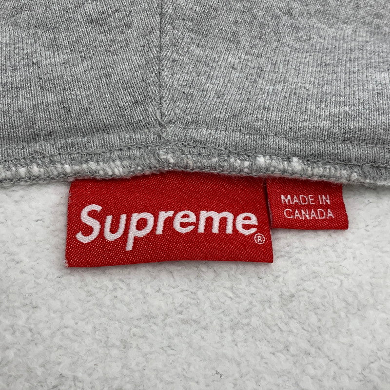 【中古品】【メンズ】 SUPREME シュプリーム 20AW SMALL BOX FACEMASK ZIP UP HOODED SWEATSHIRT スモール ボックス フェイスマスク ジップ アップ フーデッド スウェットシャツ トップス 長袖 149-260711-cs-08-izu サイズ：L カラー：HEATHER GREY 万代Net店