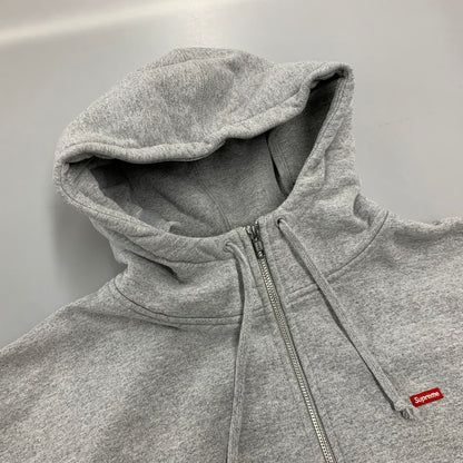 【中古品】【メンズ】 SUPREME シュプリーム 20AW SMALL BOX FACEMASK ZIP UP HOODED SWEATSHIRT スモール ボックス フェイスマスク ジップ アップ フーデッド スウェットシャツ トップス 長袖 149-260711-cs-08-izu サイズ：L カラー：HEATHER GREY 万代Net店