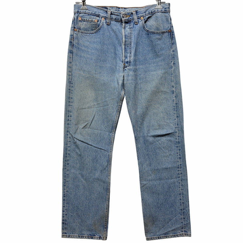 【中古品】【メンズ】 Levi's リーバイス 501 DENIM PANTS 00501-0191 デニムパンツ 刻印501 USA製 ジーンズ 157-260718-as-33-izu サイズ：34×30 カラー：インディゴ 万代Net店