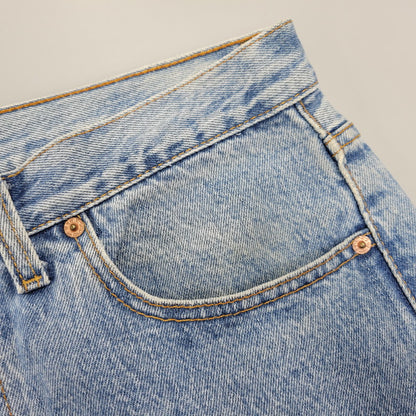【中古品】【メンズ】 Levi's リーバイス 501 DENIM PANTS 00501-0191 デニムパンツ 刻印501 USA製 ジーンズ 157-260718-as-33-izu サイズ：34×30 カラー：インディゴ 万代Net店