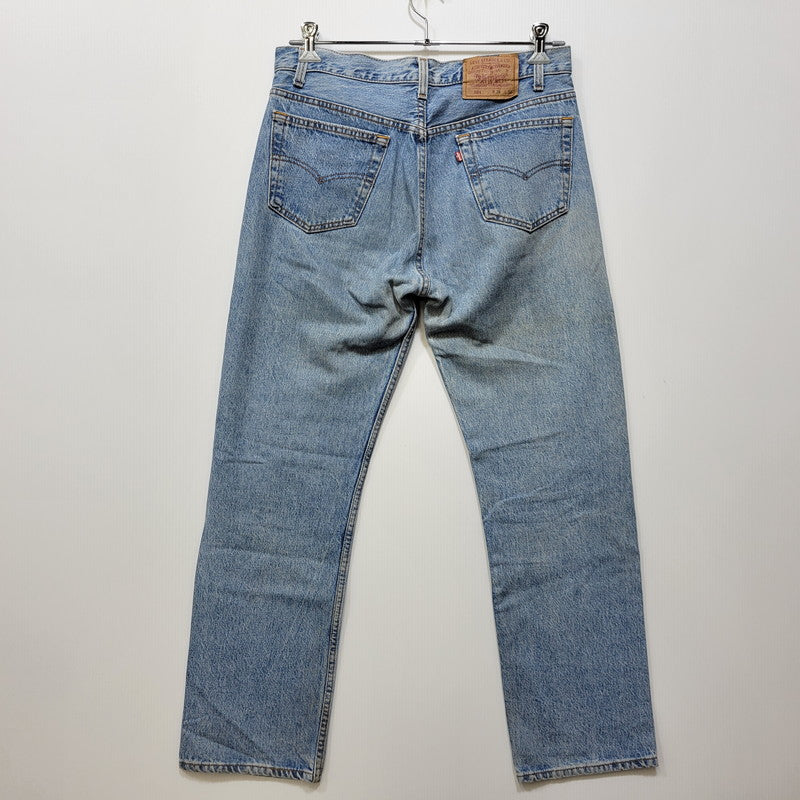 【中古品】【メンズ】 Levi's リーバイス 501 DENIM PANTS 00501-0191 デニムパンツ 刻印501 USA製 ジーンズ 157-260718-as-33-izu サイズ：34×30 カラー：インディゴ 万代Net店