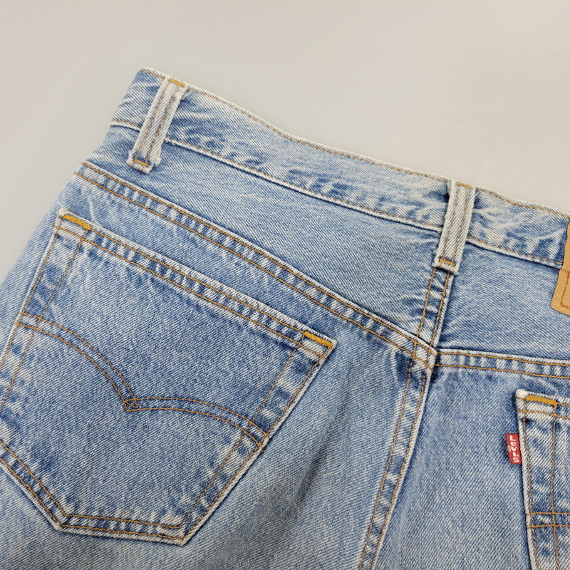 【中古品】【メンズ】 Levi's リーバイス 501 DENIM PANTS 00501-0191 デニムパンツ 刻印501 USA製 ジーンズ 157-260718-as-33-izu サイズ：34×30 カラー：インディゴ 万代Net店