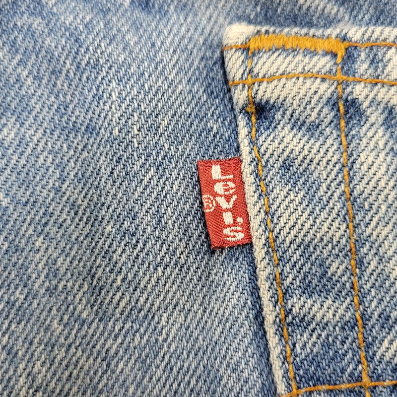 【中古品】【メンズ】 Levi's リーバイス 501 DENIM PANTS 00501-0191 デニムパンツ 刻印501 USA製 ジーンズ 157-260718-as-33-izu サイズ：34×30 カラー：インディゴ 万代Net店