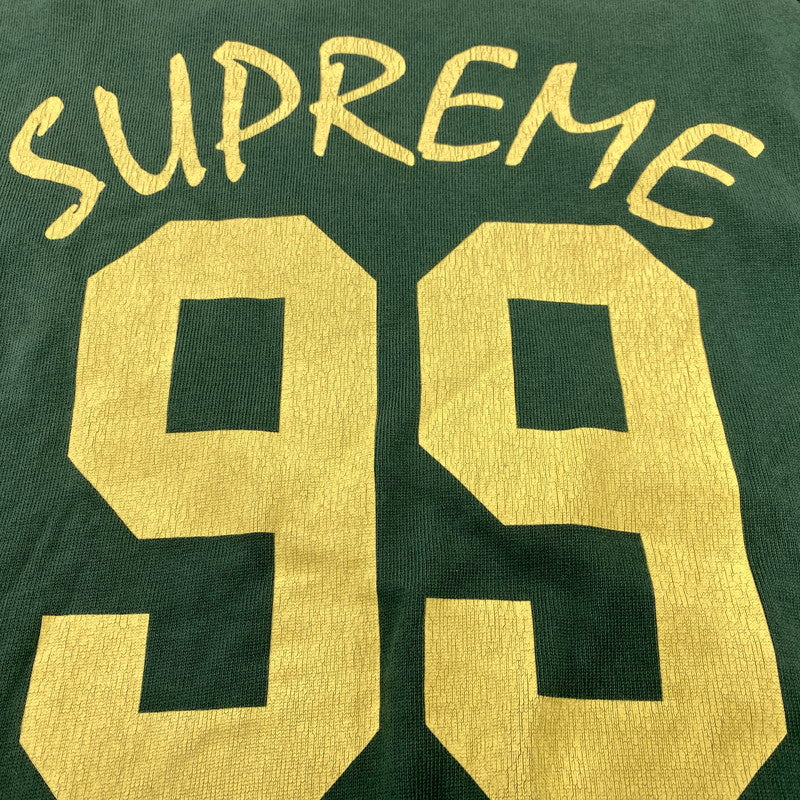 【中古品】【メンズ】 SUPREME シュプリーム 24SS 99 LS FOOTBALL TOP ロングスリーブ フットボール トップ トップス 長袖 149-260706-cs-01-izu サイズ：L カラー：グリーン 万代Net店