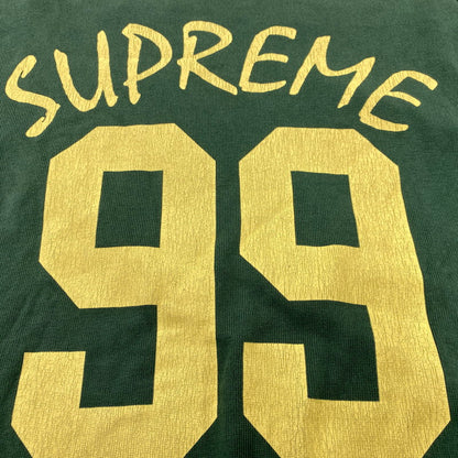 【中古品】【メンズ】 SUPREME シュプリーム 24SS 99 LS FOOTBALL TOP ロングスリーブ フットボール トップ トップス 長袖 149-260706-cs-01-izu サイズ：L カラー：グリーン 万代Net店