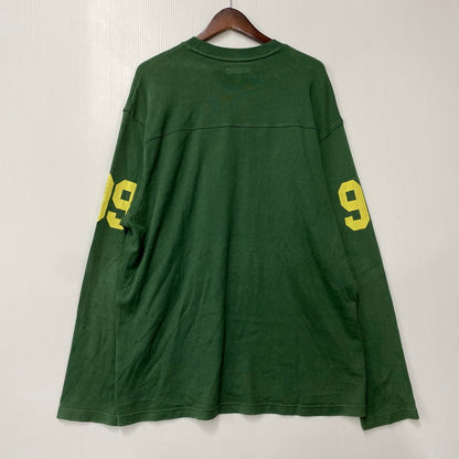 【中古品】【メンズ】 SUPREME シュプリーム 24SS 99 LS FOOTBALL TOP ロングスリーブ フットボール トップ トップス 長袖 149-260706-cs-01-izu サイズ：L カラー：グリーン 万代Net店