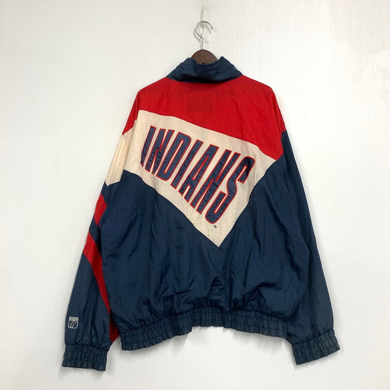 【中古品】【メンズ】 GENUINE MERCHANDISE BY LOGO 7 ジェニュイン マーチャンダイズ バイ ロゴ 7 90S INDIANS NYLON JACKET インディアンス ナイロンジャケット アウター 146-260801-yn-02-izu サイズ：XL カラー：マルチ 万代Net店