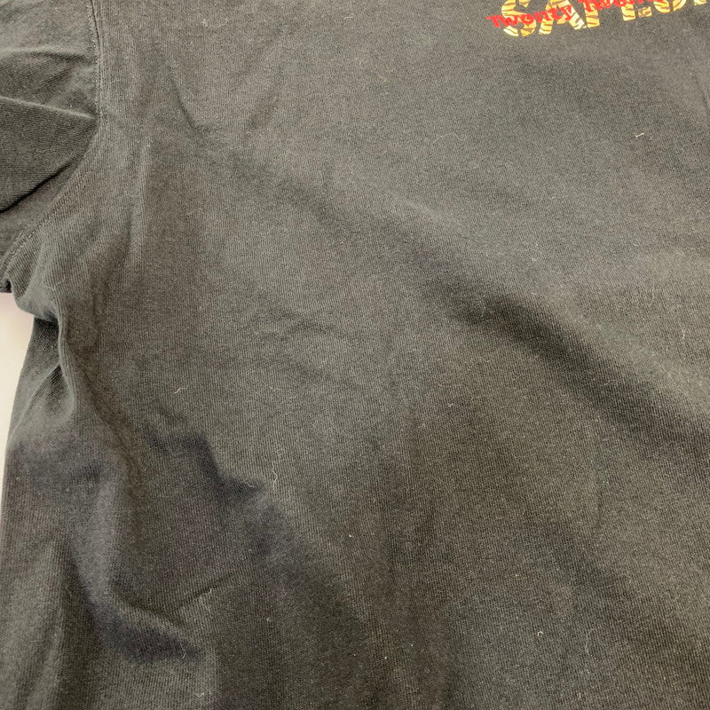 【中古品】【メンズ】 SAPEUR サプール 22SS TWENTY TWENTY TWO RODMAN TIGERHEAD S S TEE ロッドマン タイガーヘッド Tシャツ 半袖 142-260712-yn-01-izu サイズ：XXL カラー：ブラック 万代Net店