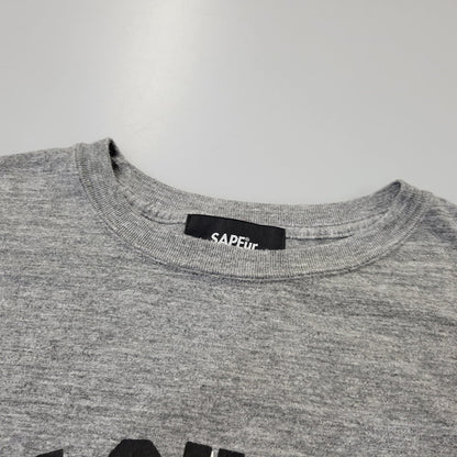 【中古品】【メンズ】 SAPEUR サプール × 浜田雅功 MIND IN SHIBAKUZO SS TEE ショートスリーブ Tシャツ トップス 147-260706-kh-16-izu サイズ：XL カラー：グレー 万代Net店