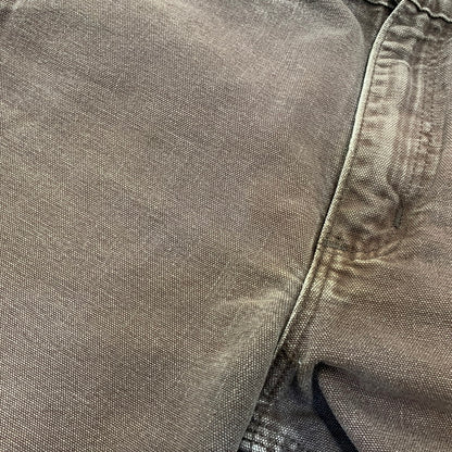 【中古品】【メンズ】 Carhartt カーハート ORIGINAL DUNGAREE FIT DUCK PAINTER PANTS B11 DKB オリジナルダンガリーフィット ダックペインターパンツ メキシコ製 157-260702-as-05-izu サイズ：30×30 カラー：ダークブラウン 万代Net店