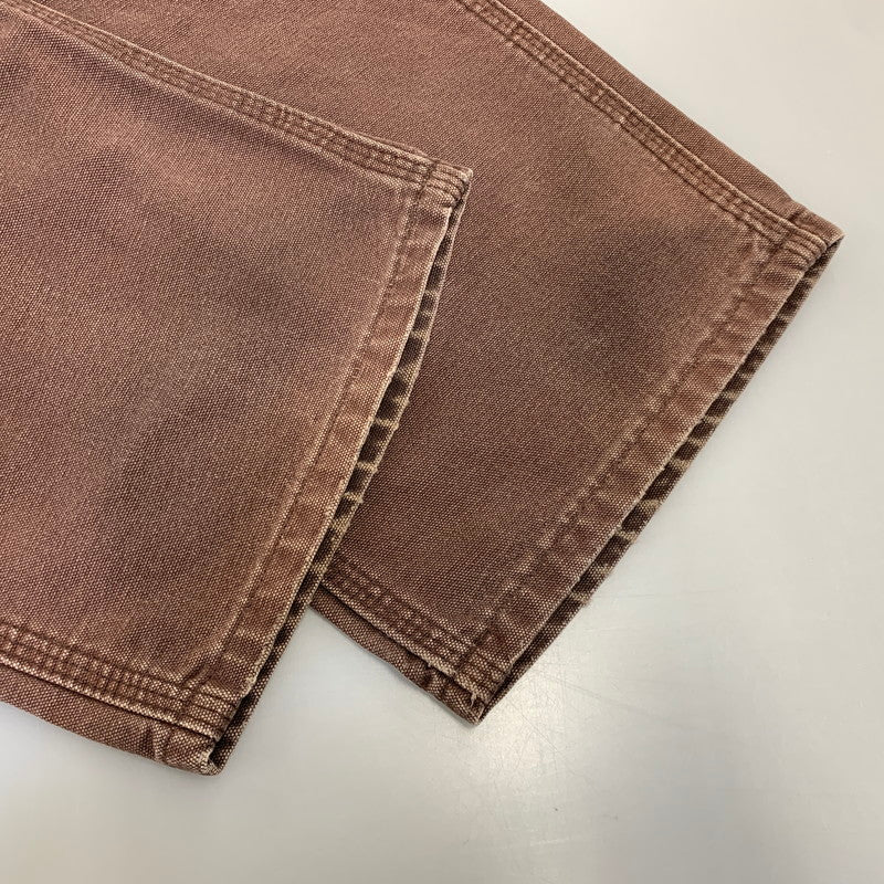 【中古品】【メンズ】 Carhartt カーハート ORIGINAL DUNGAREE FIT DUCK PAINTER PANTS B11 DKB オリジナルダンガリーフィット ダックペインターパンツ メキシコ製 157-260702-as-05-izu サイズ：30×30 カラー：ダークブラウン 万代Net店