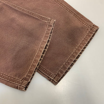 【中古品】【メンズ】 Carhartt カーハート ORIGINAL DUNGAREE FIT DUCK PAINTER PANTS B11 DKB オリジナルダンガリーフィット ダックペインターパンツ メキシコ製 157-260702-as-05-izu サイズ：30×30 カラー：ダークブラウン 万代Net店
