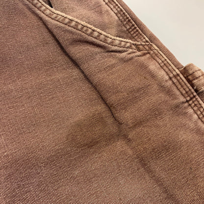 【中古品】【メンズ】 Carhartt カーハート ORIGINAL DUNGAREE FIT DUCK PAINTER PANTS B11 DKB オリジナルダンガリーフィット ダックペインターパンツ メキシコ製 157-260702-as-05-izu サイズ：30×30 カラー：ダークブラウン 万代Net店