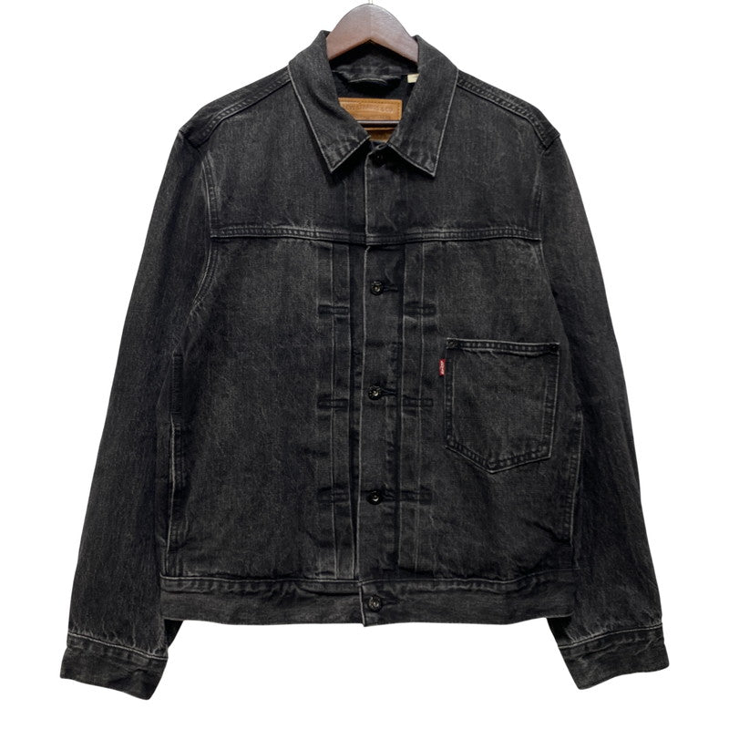 【中古品】【メンズ】 LEVI'S PREMIUM リーバイス プレミアム 30TH TYPE 1 TRUCKER JACKET 0022Q-0000 トラッカージャケット 147-260708-as-05-izu サイズ：S カラー：ブラック 万代Net店