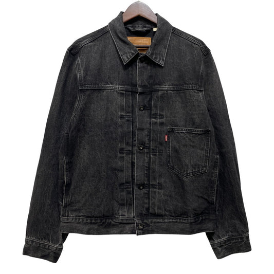 【中古品】【メンズ】 LEVI'S PREMIUM リーバイス プレミアム 30TH TYPE 1 TRUCKER JACKET 0022Q-0000 トラッカージャケット 147-260708-as-05-izu サイズ：S カラー：ブラック 万代Net店