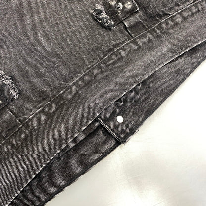 【中古品】【メンズ】 LEVI'S PREMIUM リーバイス プレミアム 30TH TYPE 1 TRUCKER JACKET 0022Q-0000 トラッカージャケット 147-260708-as-05-izu サイズ：S カラー：ブラック 万代Net店