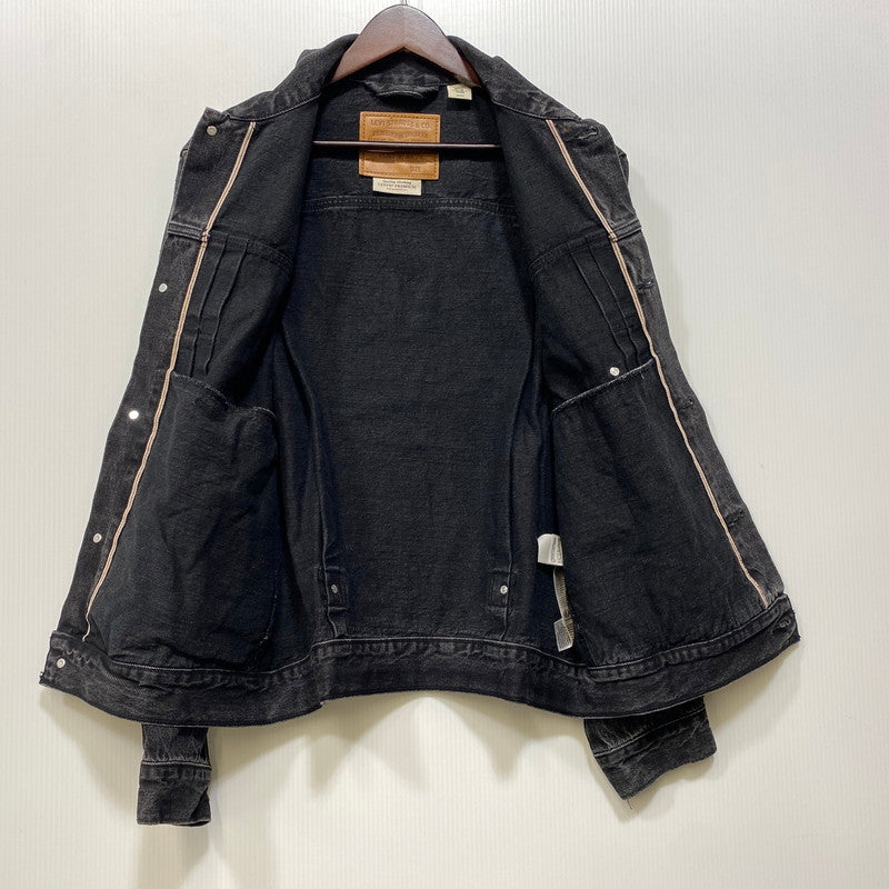 【中古品】【メンズ】 LEVI'S PREMIUM リーバイス プレミアム 30TH TYPE 1 TRUCKER JACKET 0022Q-0000 トラッカージャケット 147-260708-as-05-izu サイズ：S カラー：ブラック 万代Net店